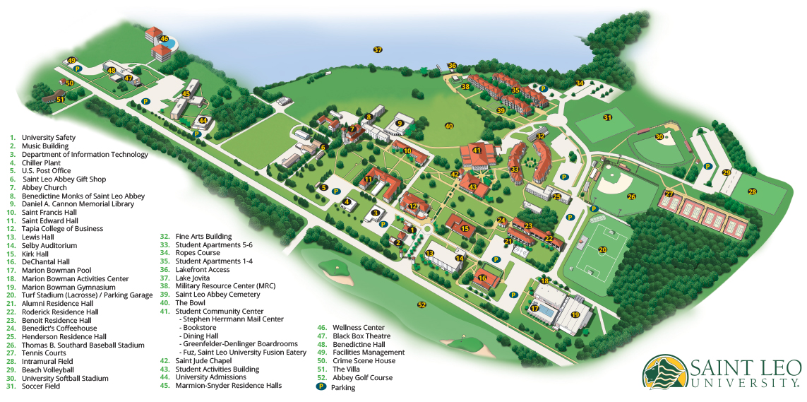 University Campus Map