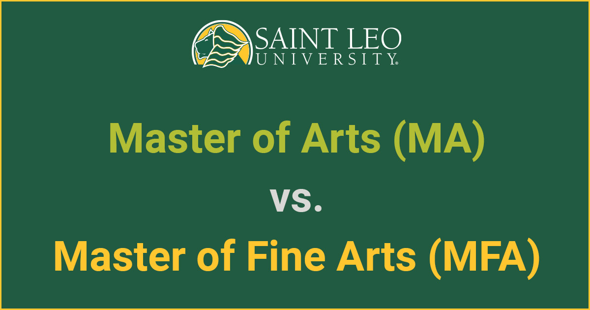 master of arts or master of fine arts