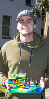 A head shot of Antoine Beaupre-Vachon, a student at Saint Leo University