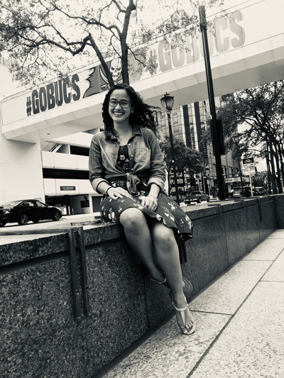 A photo of Deisy Baumgardner, a Saint Leo University freshman biology degree program major who has received the Catholic Promise Scholarship, a Catholic scholarship for students who graduate from Catholic high schools around the U.S.
