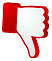 thumb down emoji