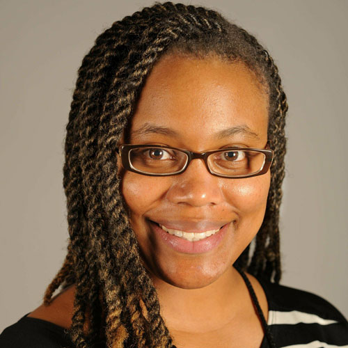 A headshot of Marketta Davis, a social media specialist at Saint Leo University who weighed in on what Black History Month means to her