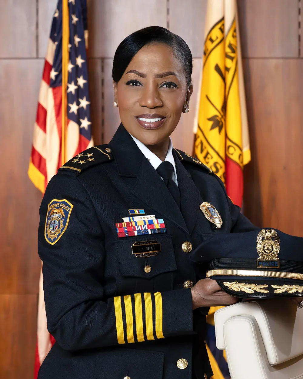 Memphis Police Chief Cerelyn C.J. Davis