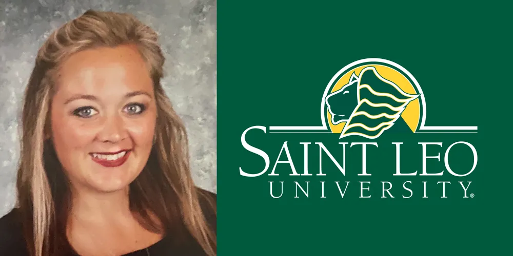 A head shot of Stephanie Kraft, a current Saint Leo University student in the Master of Education (M.Ed.) in educational leadership degree program who is moving up in administration in Hillsborough County Public Schools