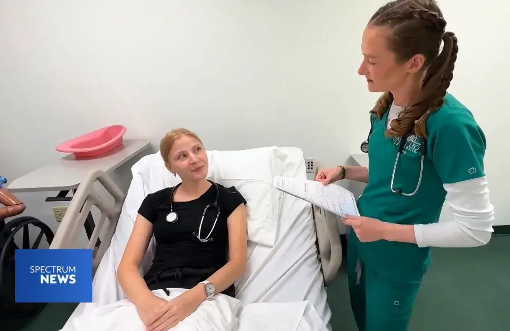 Spectrum Bay News 9 Highlights Saint Leo's Nursing Program, Inaugural Class  of Students | Saint Leo University