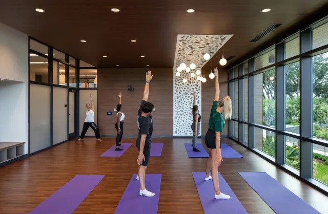 St Leo University - Health and Fitness - Yoga Room