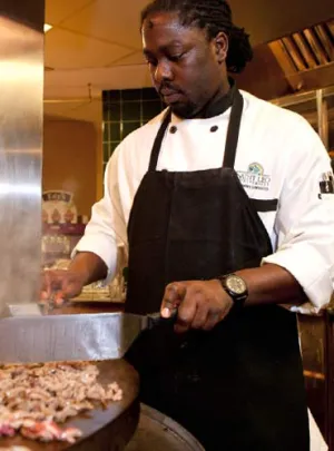 chef preparing food