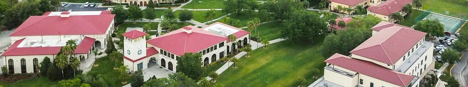 health professions degrees - Saint Leo University aerial campus view