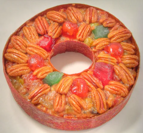 A fruitcake