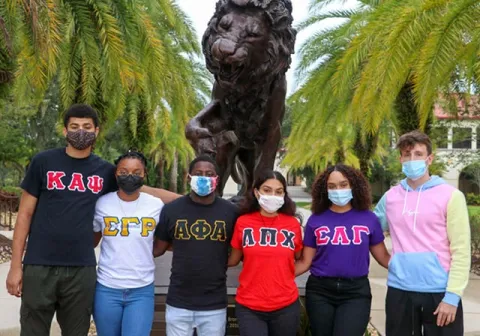 Saint Leo University students from Greek Life