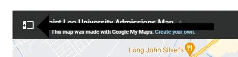 Expand Icon for Google Custom Map