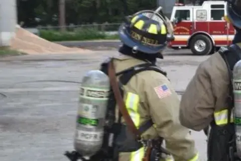 Kipper Connell working for Pasco County Fire Resue 