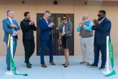 locker-ribbon-cutting