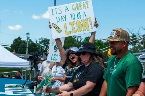 Saint Leo Fans at the National Championship Game