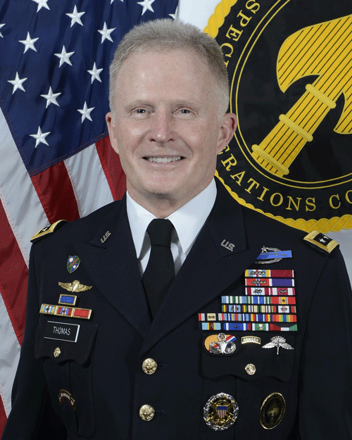 Head Shot of General Raymond A. "Tony" Thomas III