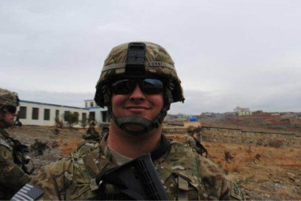 Kipper Connell during Army service