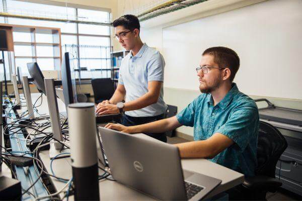 Saint Leo Cybersecurity Students